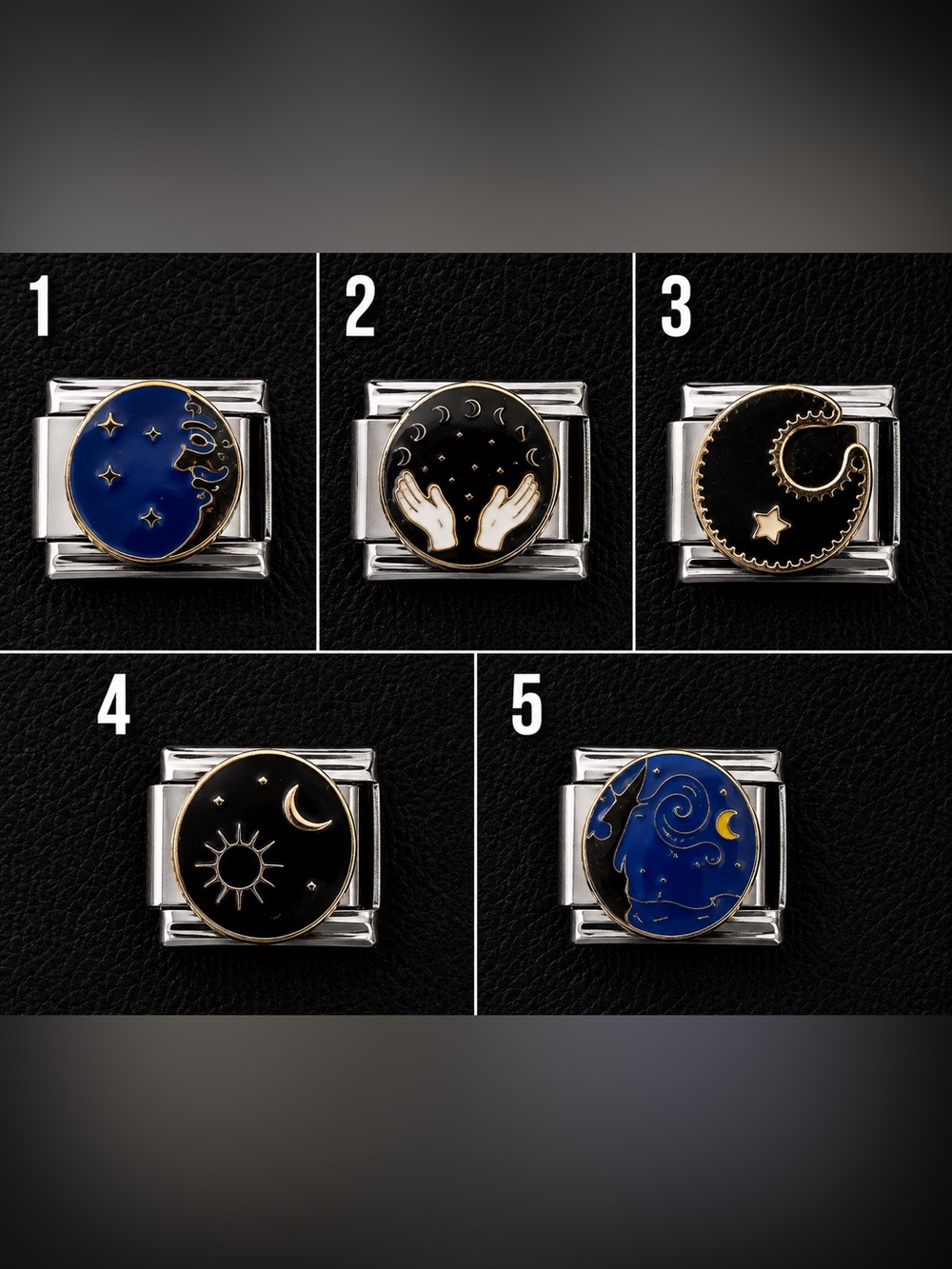 Celestial Mystical Italian Charms ๐โจ Moon, Stars & Cosmic Collection